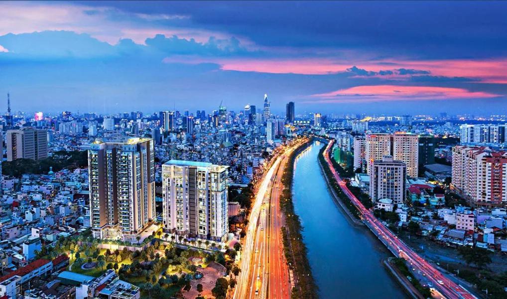 Lusso Suites - D1Mension & Zenity Residence, Sg'S Heart Хошимін Екстер'єр фото